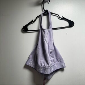 Savage X Fenty Lilac Halter Bra